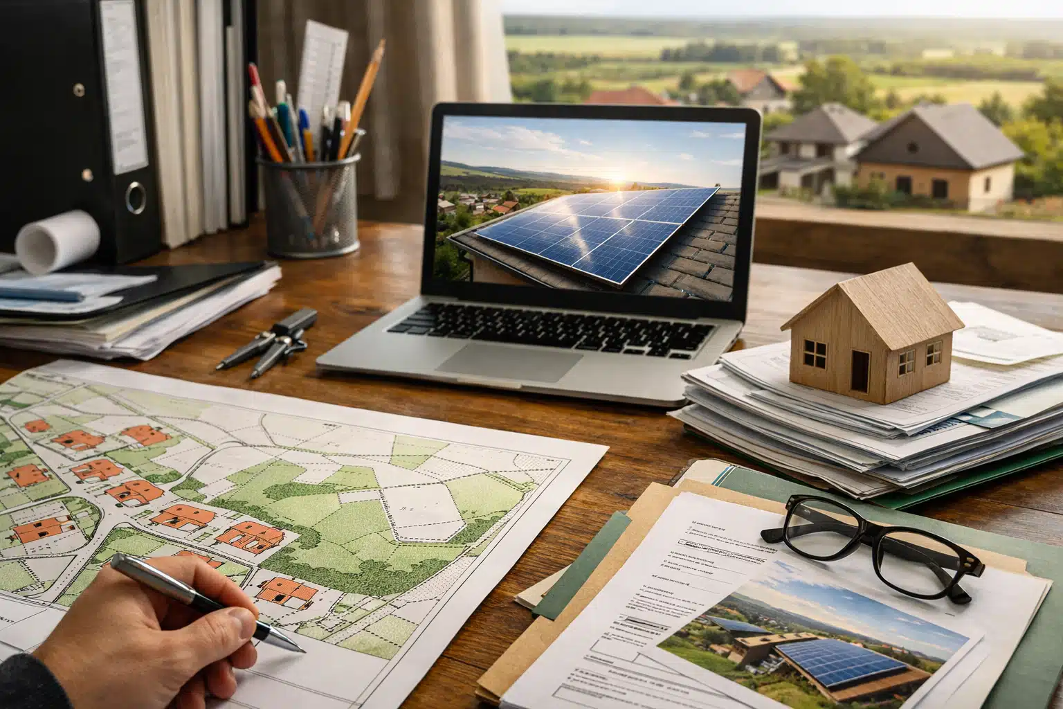 Déclaration installation solaire au cadastre pour éviter redressement fiscal