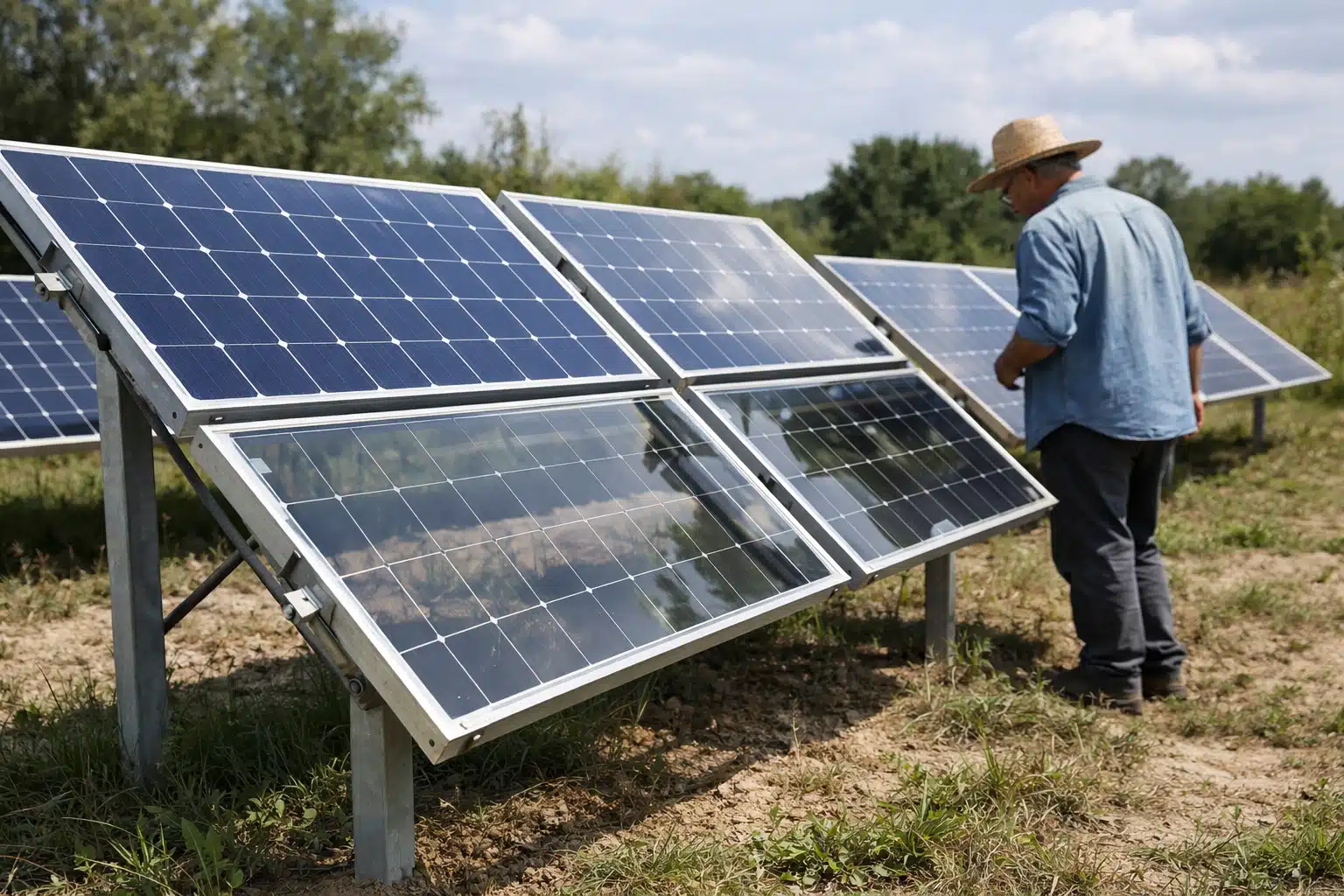 Panneaux solaires bifaciaux à double face active pour doubler la production d'énergie photovoltaïque
